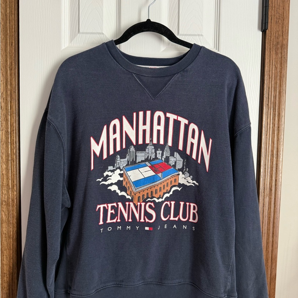 Tommy Hilfiger Navy Manhattan Tennis Club Sweater